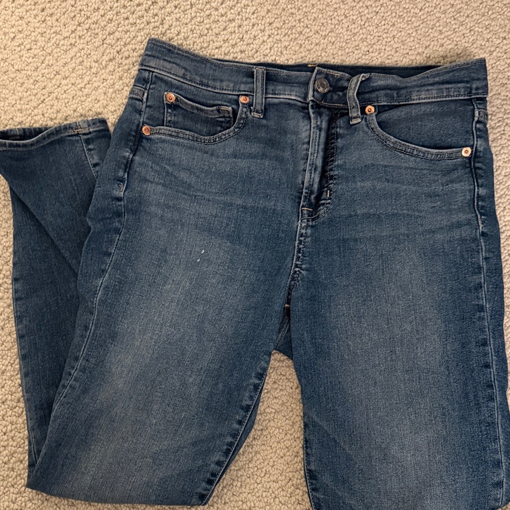 GAP Women's Mid Wash Skinny Jeans